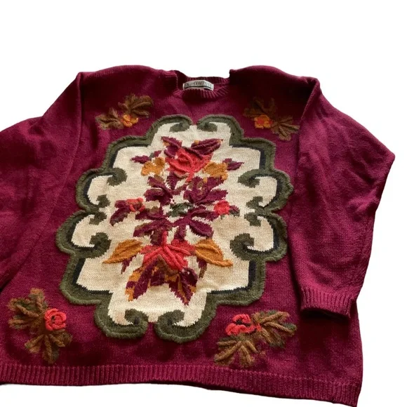 SK & Company Vintage Size Medium Knit Sweater - Picture 6 of 12